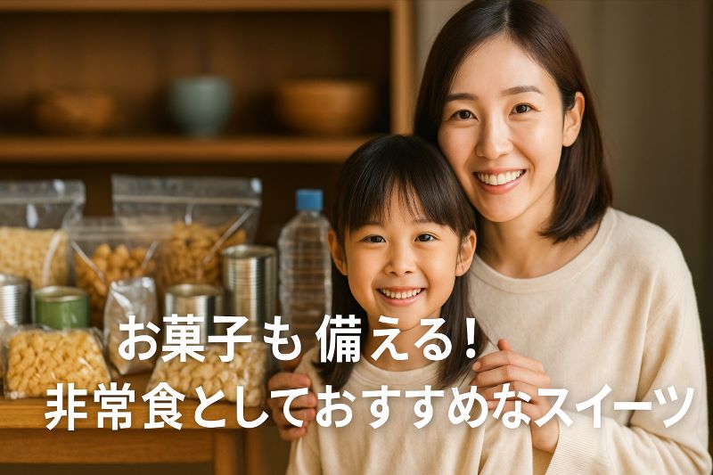 お菓子も備える!非常食としておすすめなスイーツ お菓子も備える!非常食としておすすめなスイーツ