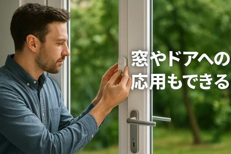 窓やドアへの応用もできる? 窓やドアへの応用もできる?