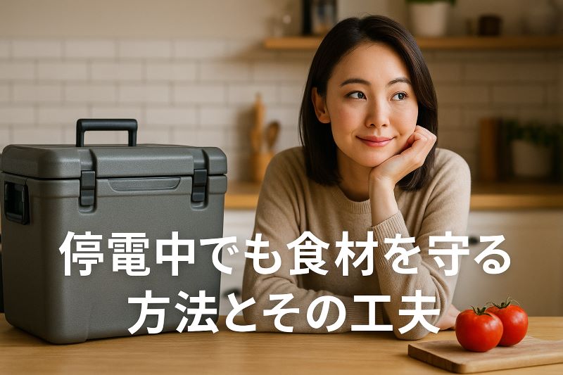 停電中でも食材を守る方法とその工夫 停電中でも食材を守る方法とその工夫