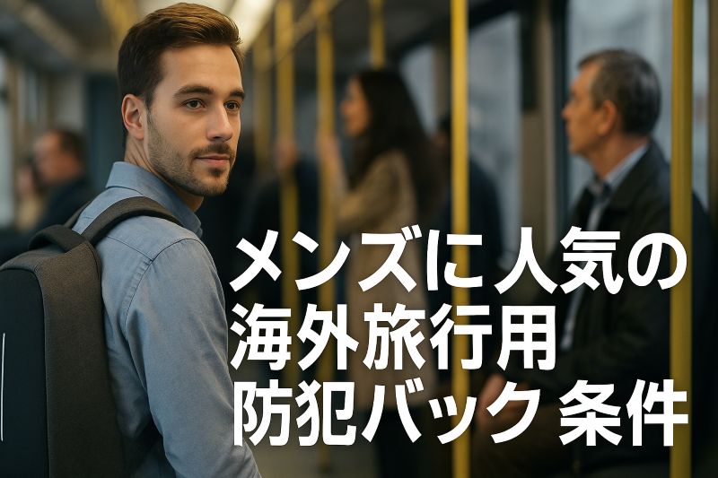 メンズに人気の海外旅行用防犯バッグの条件 メンズに人気の海外旅行用防犯バッグの条件