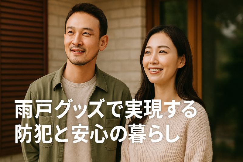 雨戸グッズで実現する防犯と安心の暮らし