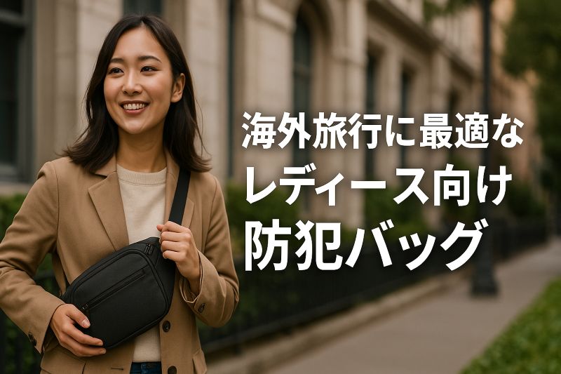 海外旅行に最適なレディース向け防犯バッグ 海外旅行に最適なレディース向け防犯バッグ