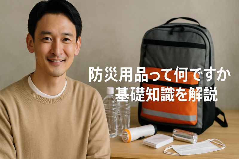 防災用品って何ですか?基礎知識を解説 防災用品って何ですか?基礎知識を解説