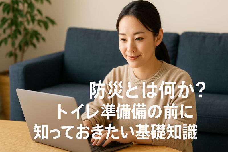 防災とは何か？トイレ準備の前に知っておきたい基礎知識