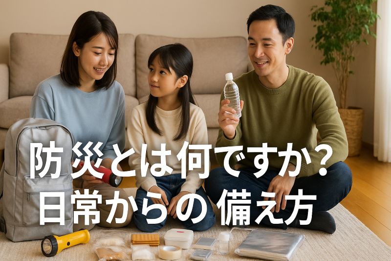 防災とは何ですか?日常からの備え方 防災とは何ですか?日常からの備え方