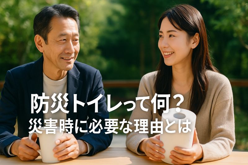 防災トイレって何？災害時に必要な理由とは