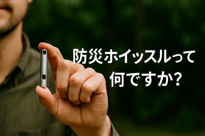 防災ホイッスルって何ですか? 防災ホイッスルって何ですか?