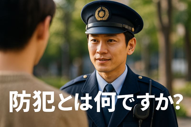 防犯とは何ですか? 防犯とは何ですか?