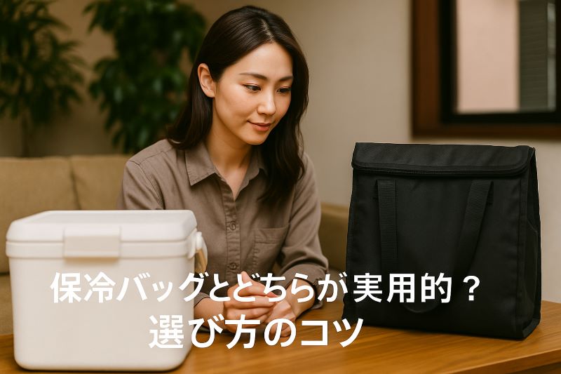 保冷バッグとどちらが実用的?選び方のコツ 保冷バッグとどちらが実用的?選び方のコツ