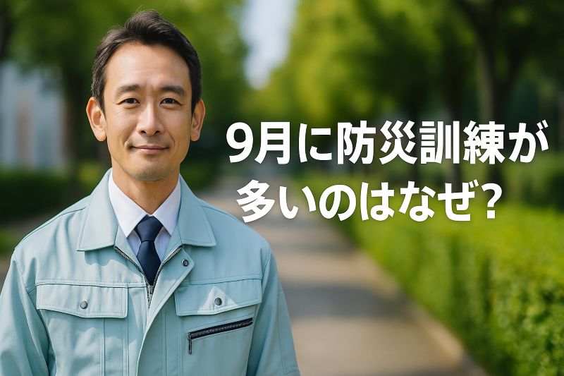 9月以外にもある防災の意識啓発の日 9月以外にもある防災の意識啓発の日