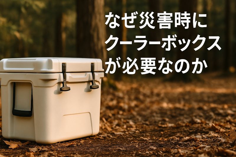 なぜ災害時にクーラーボックスが必要なのか なぜ災害時にクーラーボックスが必要なのか