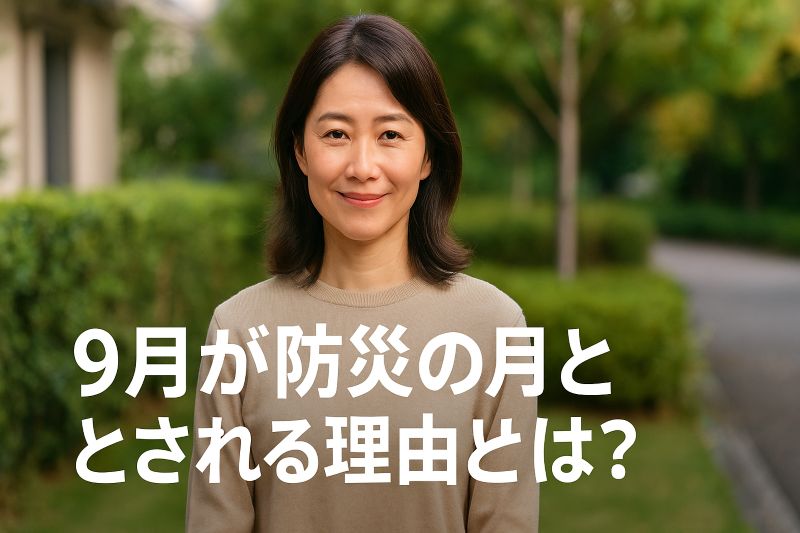 9月が防災の月とされる理由とは? 9月が防災の月とされる理由とは?