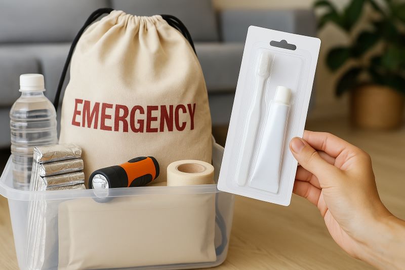 歯磨きセットを防災用品に加えるべき理由 歯磨きセットを防災用品に加えるべき理由