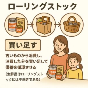 ローリングストック法