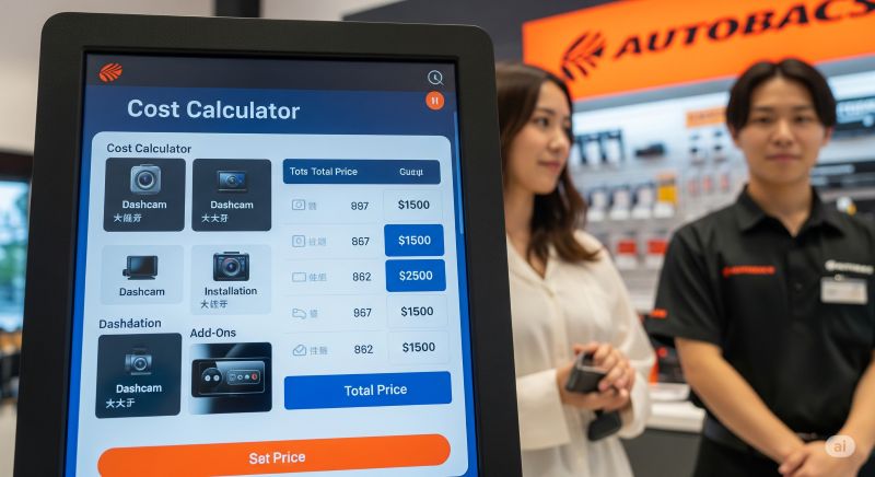 ドラレコ取り付け費用オートバックスでの総額 ドラレコ取り付け費用オートバックスでの総額
