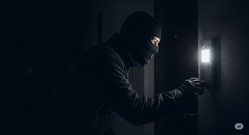 夜のインターホンは特に注意が必要 夜のインターホンは特に注意が必要