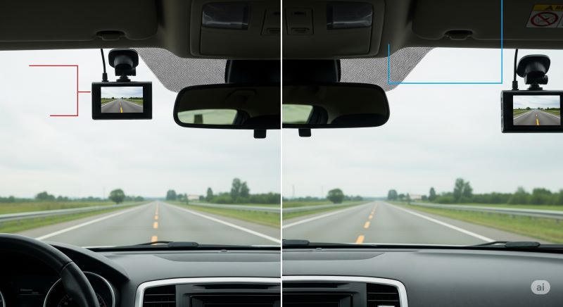 運転席・助手席の取り付け位置と注意点 運転席・助手席の取り付け位置と注意点