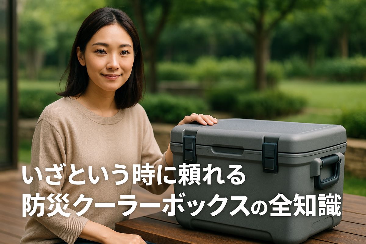 いざという時に頼れる防災クーラーボックスの全知識